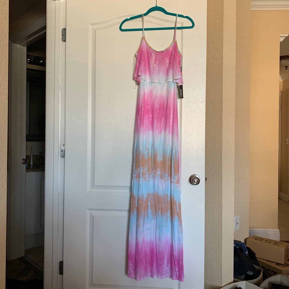 Lulu’s Multicolored Maxi Dress